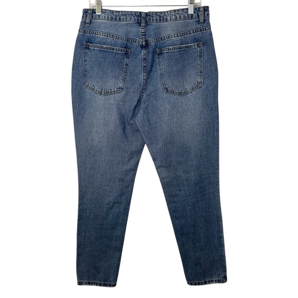 Superdown mom jeans relaxed fit ankle crop casual denim jeans women’s 29 - Picture 3 of 11